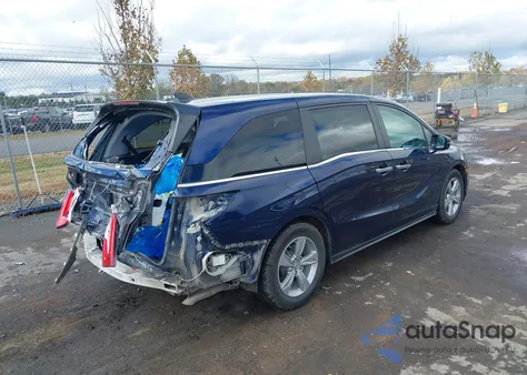2020 Honda Odyssey Ex-L/Ex-L W/Navi Res из США, поврежденный, VIN 5FNRL6H70LB040717